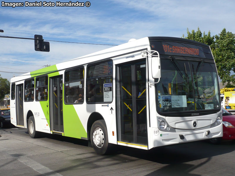 Induscar Caio Mondego H / Mercedes Benz O-500U-1726 / Servicio Troncal 301c