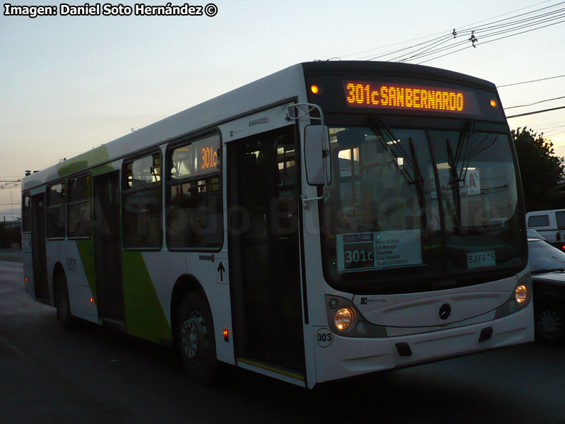 Induscar Caio Mondego H / Mercedes Benz O-500U-1726 / Servicio Troncal 301c