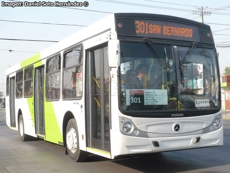 Induscar Caio Mondego H / Mercedes Benz O-500U-1726 / Servicio Troncal 301