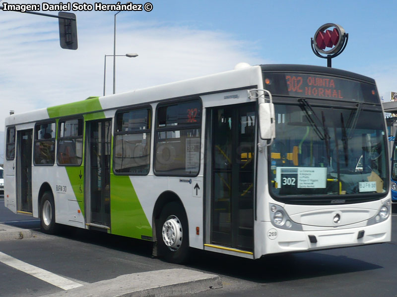 Induscar Caio Mondego H / Mercedes Benz O-500U-1726 / Servicio Troncal 302