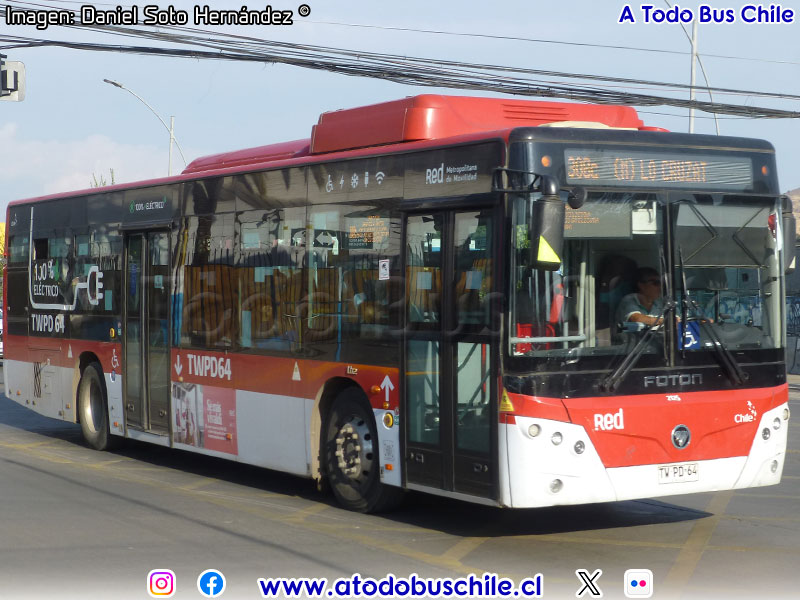 Foton E-Bus U-12 SC / Servicio Troncal 308c