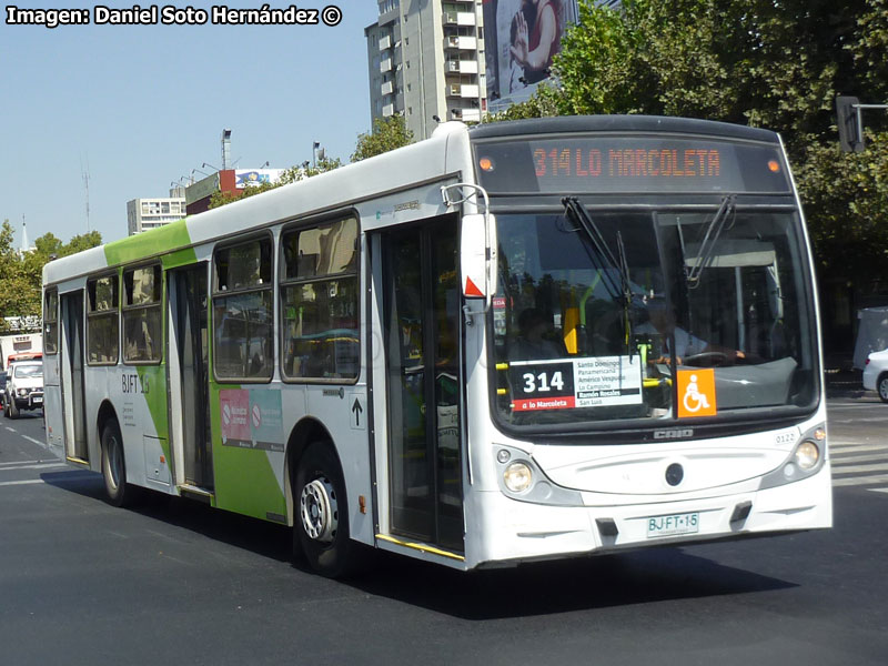 Induscar Caio Mondego H / Mercedes Benz O-500U-1726 / Servicio Troncal 314