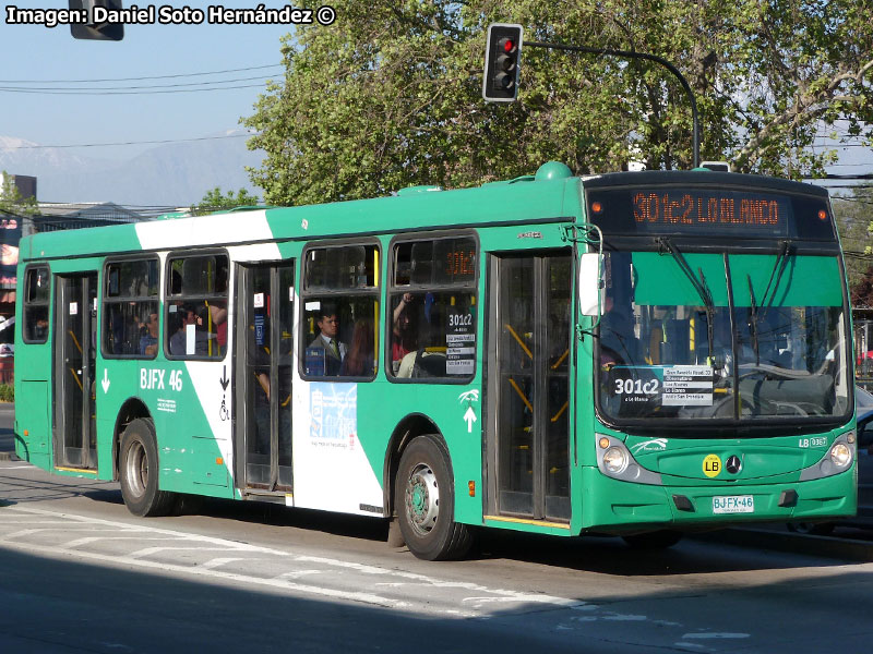 Induscar Caio Mondego H / Mercedes Benz O-500U-1726 / Servicio Troncal 301c2