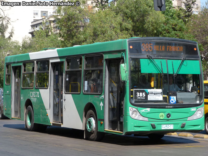 Induscar Caio Mondego H / Mercedes Benz O-500U-1726 / Servicio Troncal 385