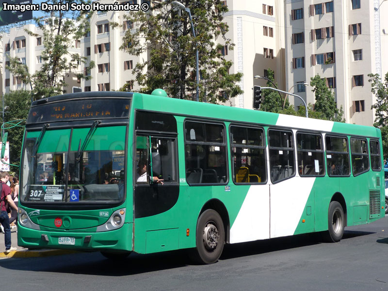 Induscar Caio Mondego H / Mercedes Benz O-500U-1725 / Servicio Troncal 307