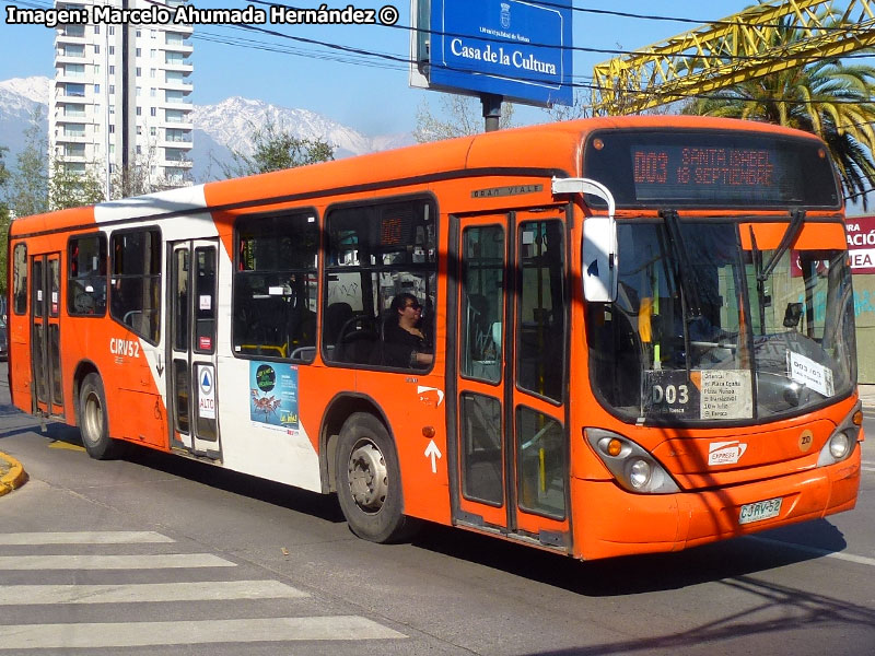 Marcopolo Gran Viale / Scania K-230UB eev5 / Servicio Alimentador D-03