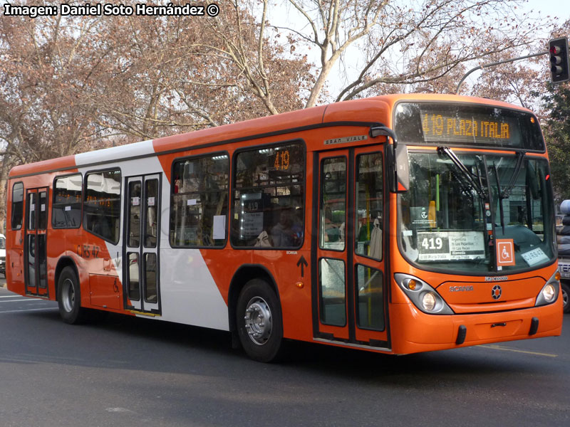 Marcopolo Gran Viale / Scania K-230UB eev5 / Servicio Troncal 419