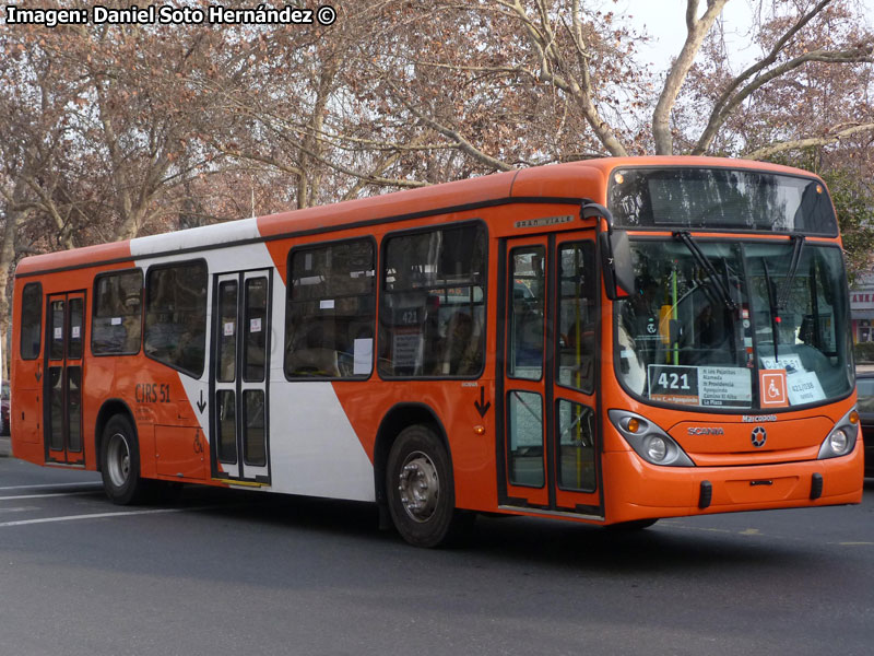 Marcopolo Gran Viale / Scania K-230UB eev5 / Servicio Troncal 421