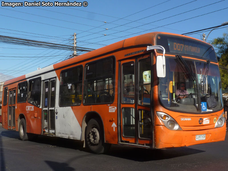 Marcopolo Gran Viale / Scania K-230UB eev5 / Servicio Alimentador D-07