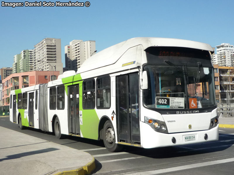 Busscar Urbanuss / Volvo B-9SALF / Servicio Troncal 402