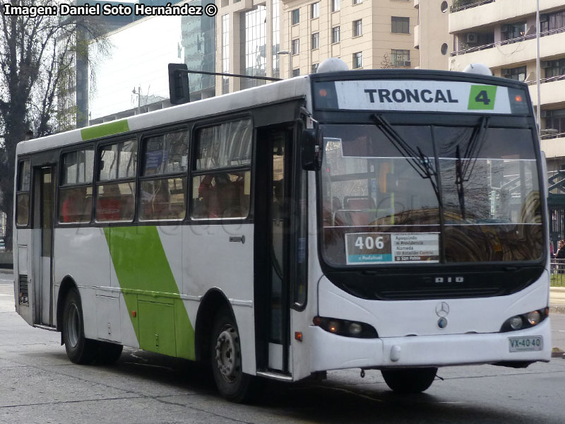 Induscar Caio Apache S21 / Mercedes Benz OH-1418 / Servicio Troncal 406