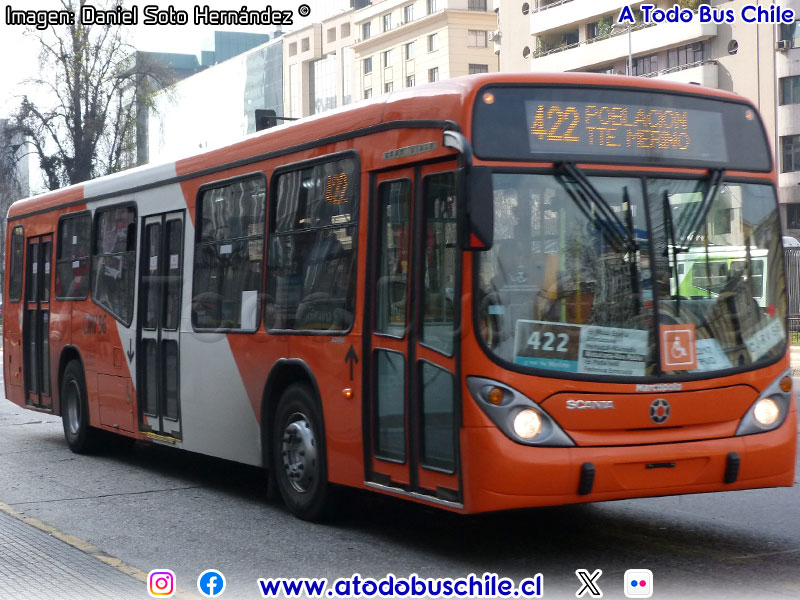 Marcopolo Gran Viale / Scania K-230UB eev5 / Servicio Troncal 422