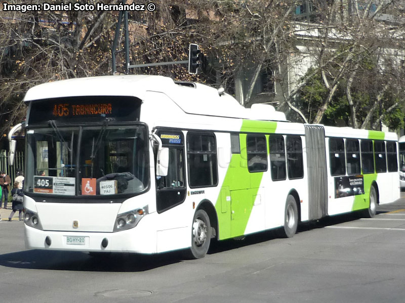 Busscar Urbanuss Pluss / Volvo B-9SALF / Servicio Troncal 405