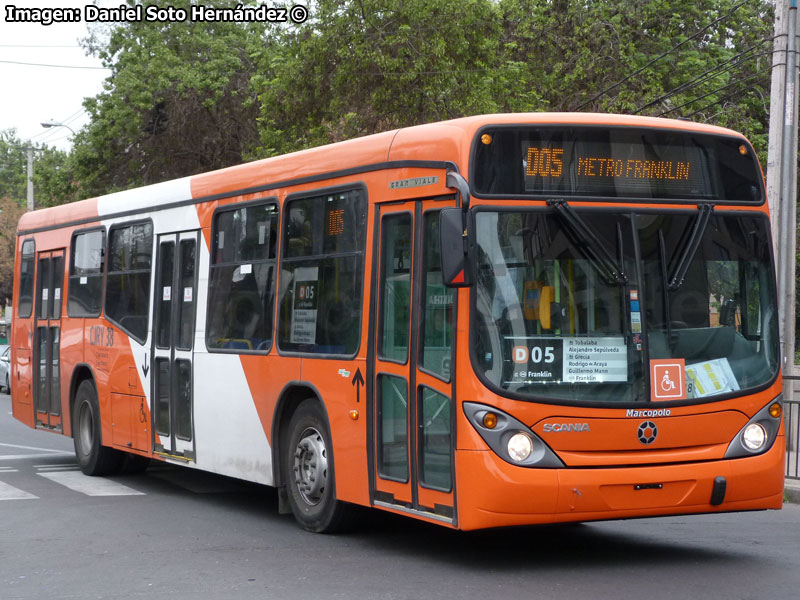 Marcopolo Gran Viale / Scania K-230UB eev5 / Servicio Alimentador D-05