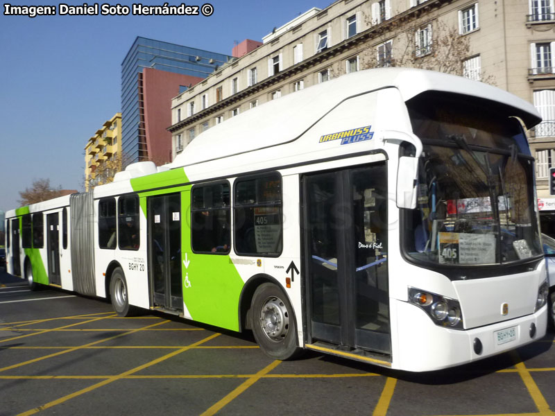 Busscar Urbanuss Pluss / Volvo B-9SALF / Servicio Troncal 405