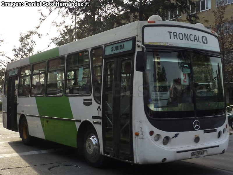 Metalpar Tronador / Mercedes Benz OH-1318 / Servicio Troncal 403c