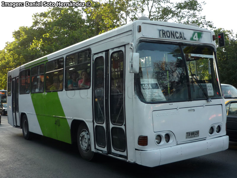 Cuatro Ases Metrópolis SMX / Mercedes Benz OH-1420 / Servicio Troncal 404