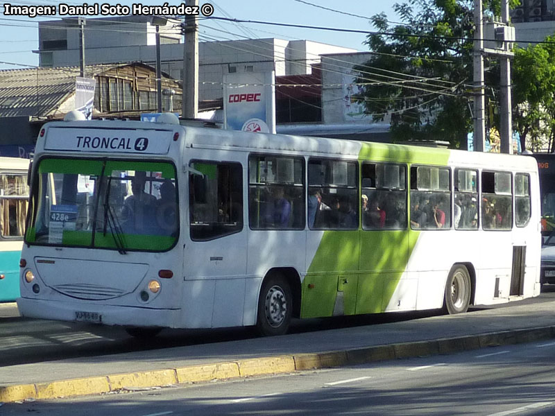 Cuatro Ases Metrópolis / Volksbus 17-240OT / Servicio Troncal 428e