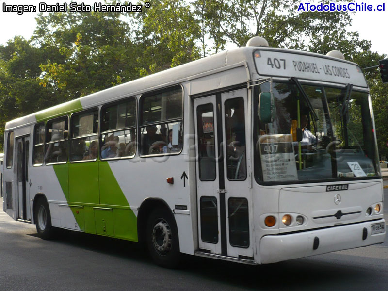 Ciferal Turquesa / Mercedes Benz OH-1420 / Servicio Troncal 407