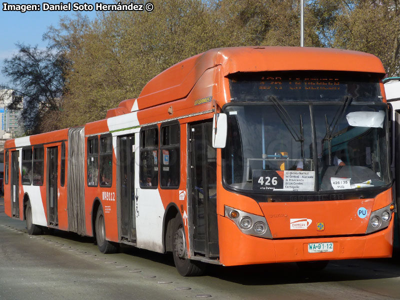 Busscar Urbanuss / Volvo B-9SALF / Servicio Troncal 426