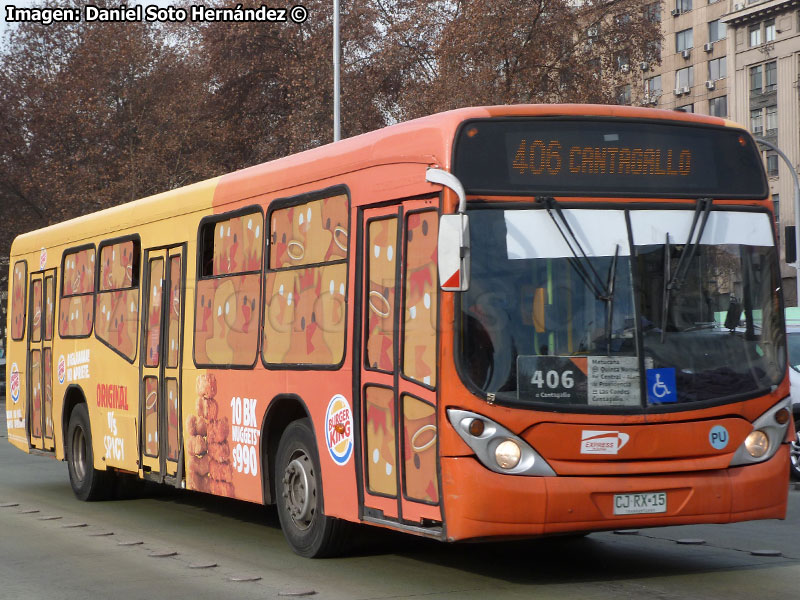 Marcopolo Gran Viale / Scania K-230UB eev5 / Servicio Troncal 406