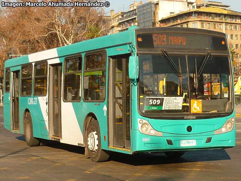 Induscar Caio Mondego H / Mercedes Benz O-500U-1726 / Servicio Troncal 509