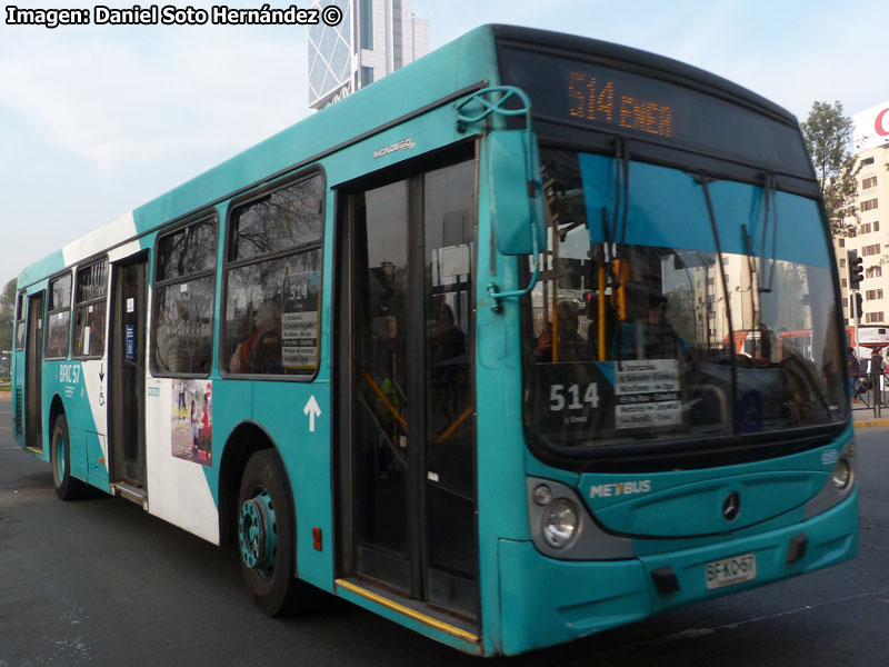 Induscar Caio Mondego H / Mercedes Benz O-500U-1725 / Servicio Troncal 514