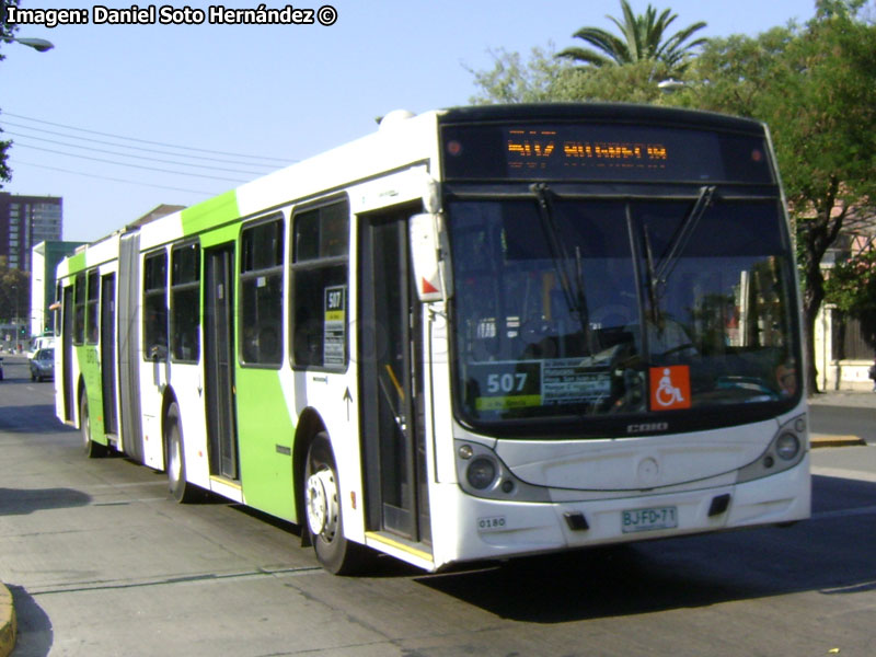 Induscar Caio Mondego HA / Mercedes Benz O-500UA-2836 / Servicio Troncal 507