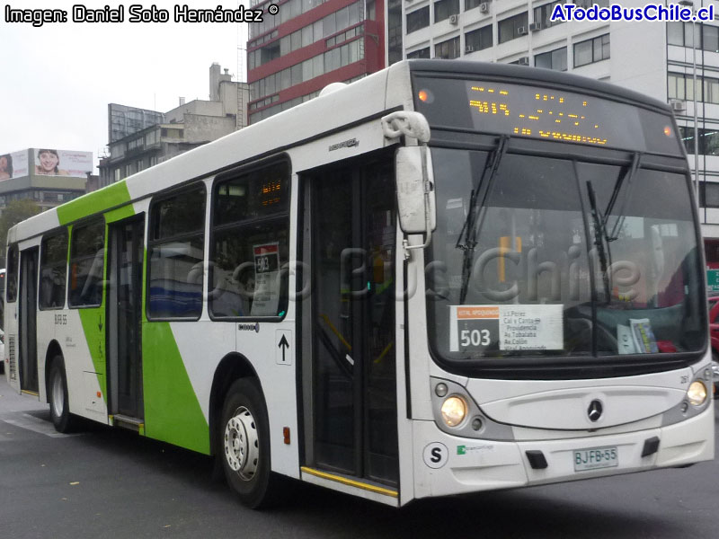 Induscar Caio Mondego H / Mercedes Benz O-500U-1725 / Servicio Troncal 503