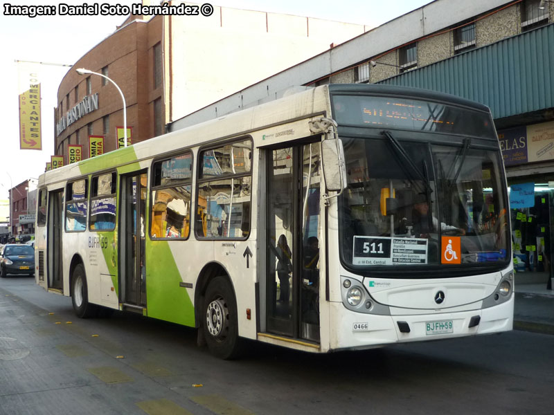 Induscar Caio Mondego H / Mercedes Benz O-500U-1725 / Servicio Troncal 511