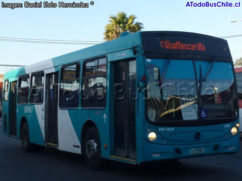 Induscar Caio Mondego H / Mercedes Benz O-500U-1725 / Servicio Troncal 414e