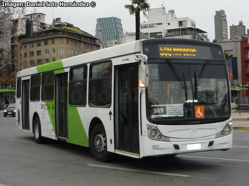 Induscar Caio Mondego H / Mercedes Benz O-500U-1725 / Servicio Troncal 509