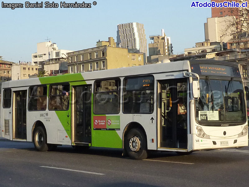 induscar Caio Mondego H / Mercedes Benz O-500U-1725 / Servicio Troncal 503