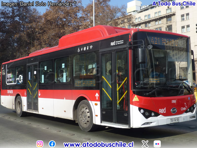 BYD Bus K-9FE / Servicio Troncal 421