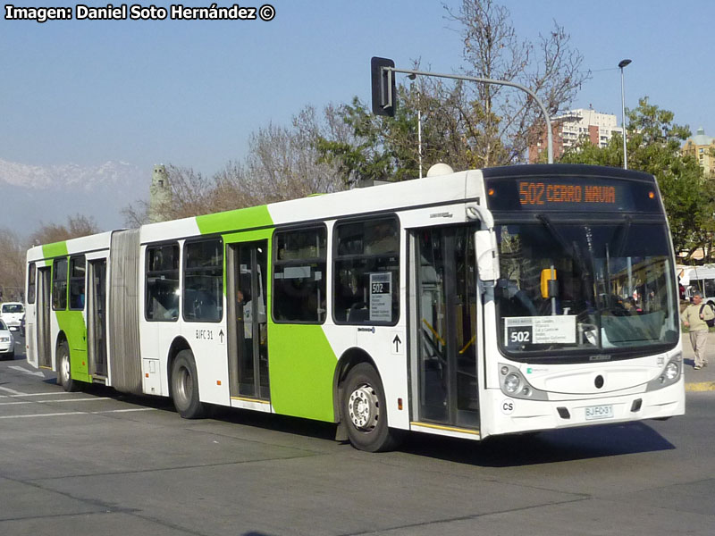 Induscar Caio Mondego HA / Mercedes Benz O-500UA-2836 / Servicio Troncal 502