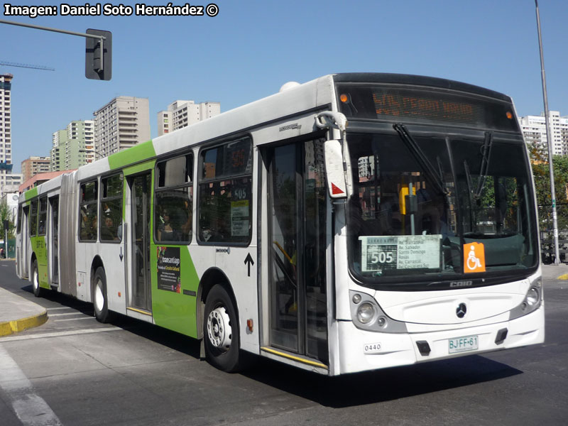 Induscar Caio Mondego HA / Mercedes Benz O-500UA-2836 / Servicio Troncal 505