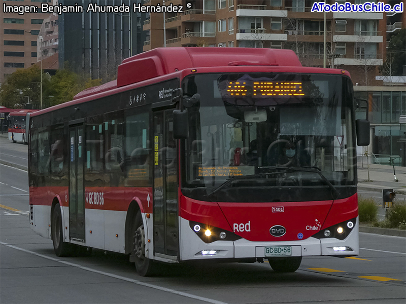 BYD Bus K-9FE / Servicio Troncal 406