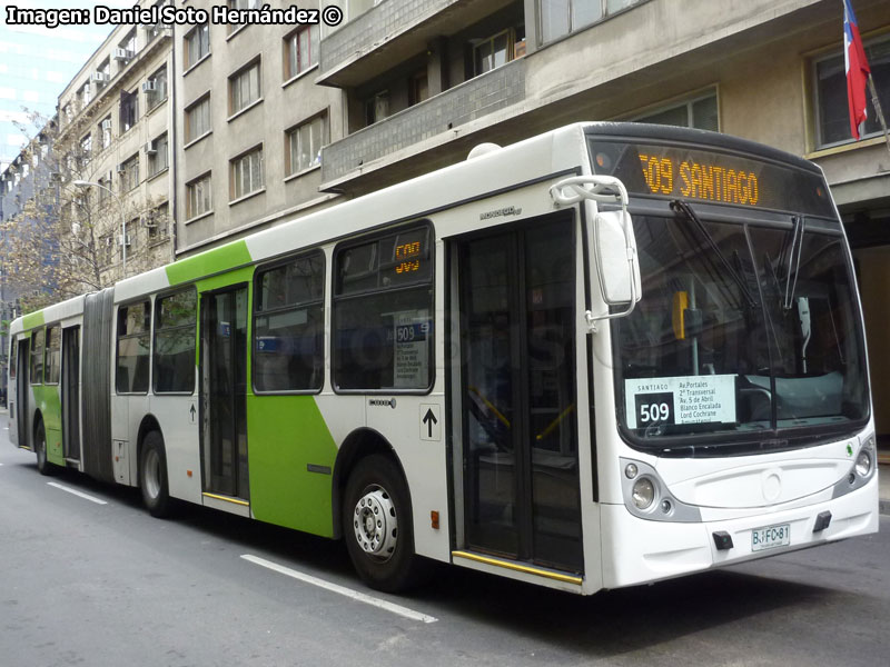 Induscar Caio Mondego HA / Mercedes Benz O-500UA-2836 / Servicio Troncal 509