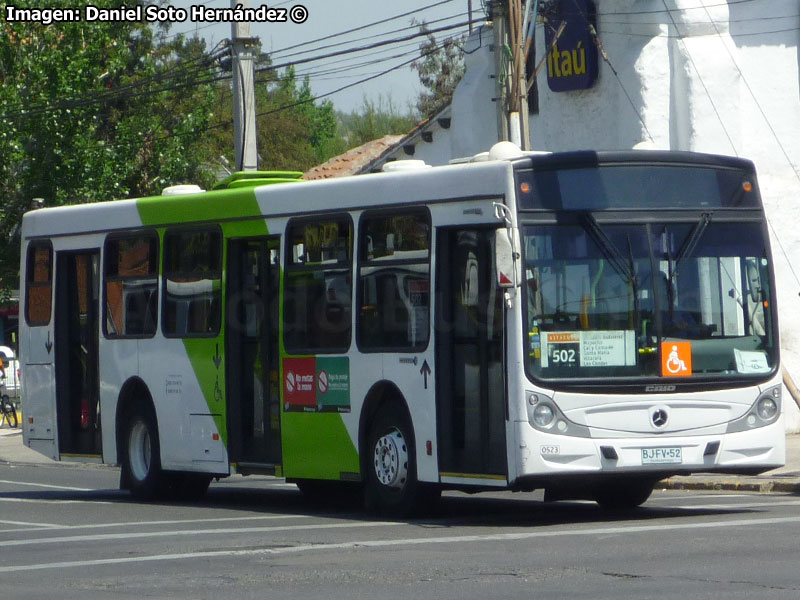 Induscar Caio Mondego H / Mercedes Benz O-500U-1726 / Servicio Troncal 502