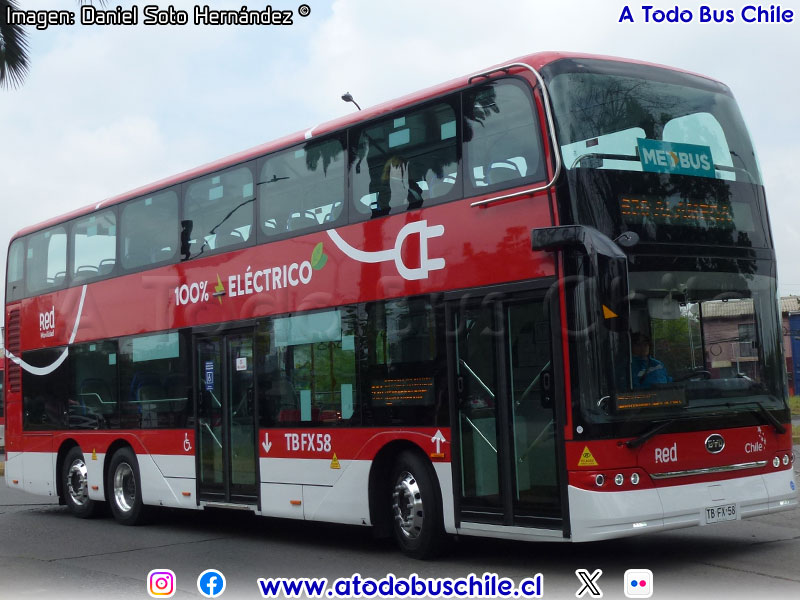 BYD Bus B-12C01 / Servicio Troncal 520