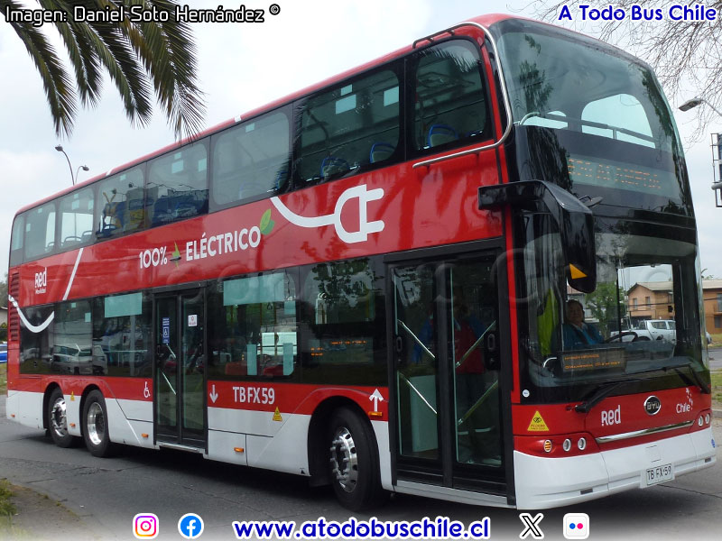 BYD Bus B-12C01 / Servicio Troncal 520