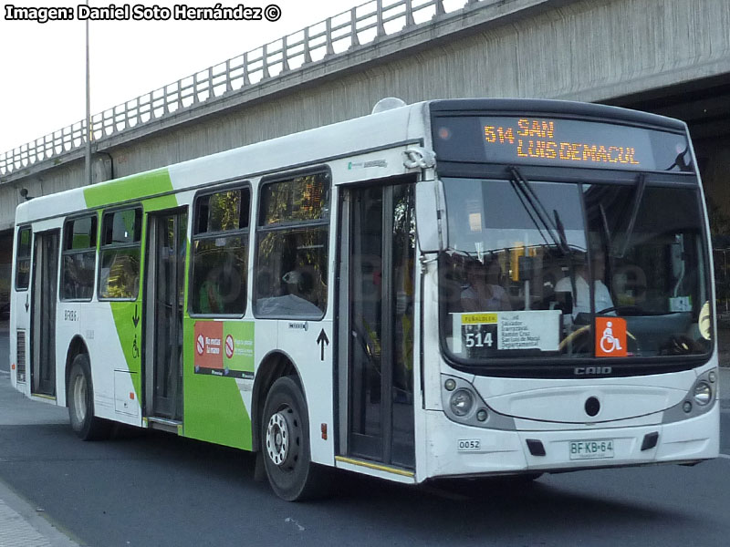 Induscar Caio Mondego H / Mercedes Benz O-500U-1725 / Servicio Troncal 514