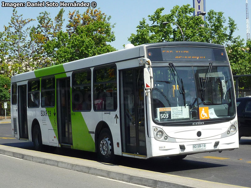 Induscar Caio Mondego H / Mercedes Benz O-500U-1725 / Servicio Troncal 503