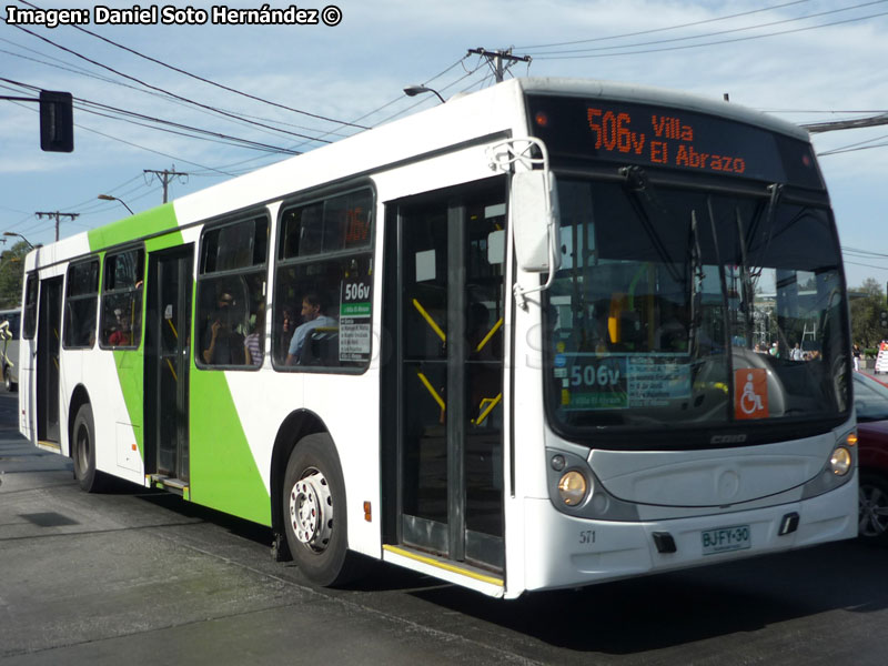 Induscar Caio Mondego H / Mercedes Benz O-500U-1726 / Servicio Troncal 506v