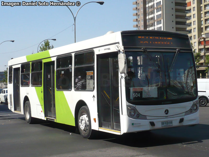 Induscar Caio Mondego H / Mercedes Benz O-500U-1725 / Servicio Troncal 504