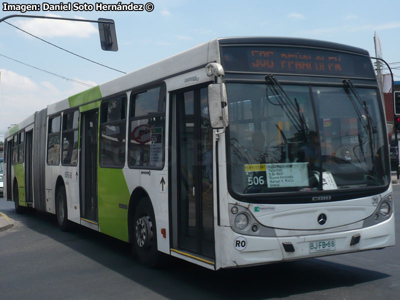 Induscar Caio Mondego HA / Mercedes Benz O-500UA-2836 / Servicio Troncal 506