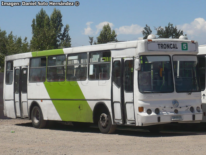 Metalpar Petrohué 2000 / Mercedes Benz OH-1420 / Unidad Auxiliar Troncal 5 (Transición BGS - Buses Vule)