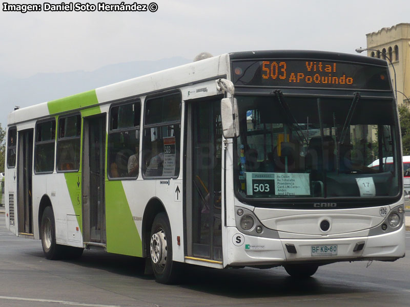 Induscar Caio Mondego H / Mercedes Benz O-500U-1725 / Servicio Troncal 503