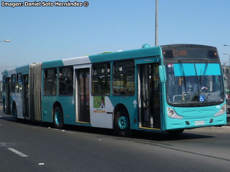 Induscar Caio Mondego HA / Mercedes Benz O-500UA-2836 / Unidad de Apoyo Servicio Troncal 211