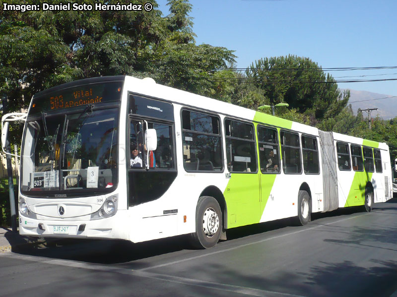 Induscar Caio Mondego HA / Mercedes Benz O-500UA-2836 / Servicio Troncal 503